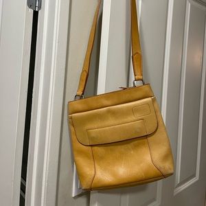 Tumi leather bag